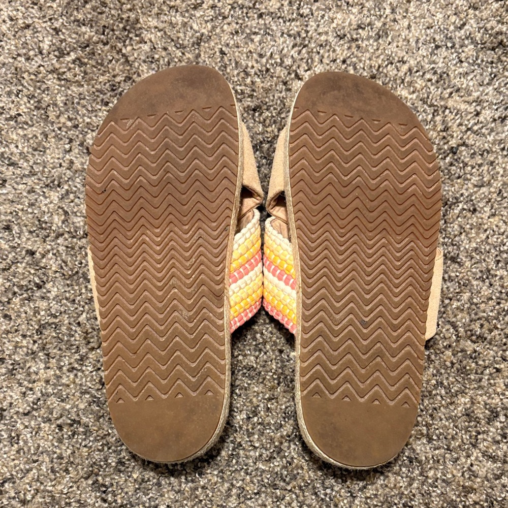 TOMS Women's Colorful Woven Slide Sandals - Picture 3 of 6